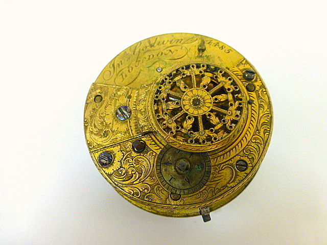 John Godwin pocket watch movement circa 1800